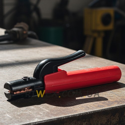 Инструмент для удержания электродов электрододержатель Samson 600A, 25 см, металл литья P-883 (JS)