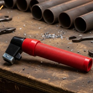 Зварювальний аксесуар електродотримач Молоток 500A, латунь, 22 см P-709 (JS)