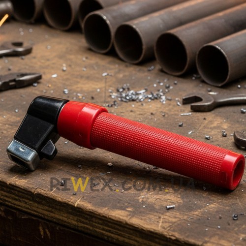 Зварювальний аксесуар електродотримач Молоток 500A, латунь, 22 см P-709 (JS)