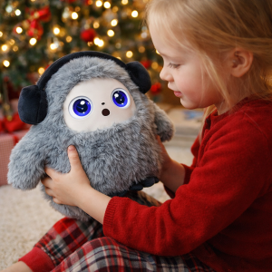 Интерактивная мягкая игрушка со встроенным искусственным интеллектом AI Chat GPT-4о Bobo Серый Интерактивная мягкая игрушка со встроенным искусственным интеллектом AI Chat GPT-4о Bobo Серый