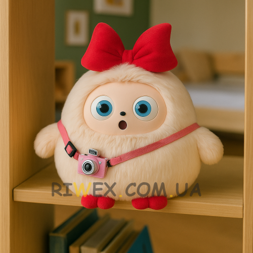 Інтерактивна м'яка іграшка з вбудованим штучним інтелектом AI Chat GPT-4о Kiki Рожевий