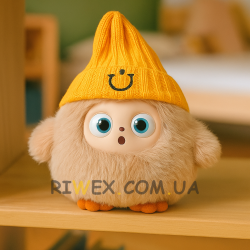 Інтерактивна м'яка іграшка з вбудованим штучним інтелектом AI Chat GPT-4о Nunu Сірий