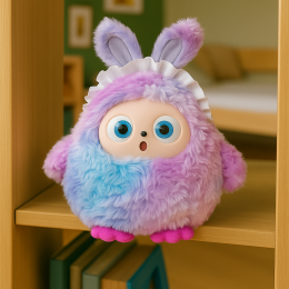 Интерактивная мягкая игрушка со встроенным искусственным интеллектом AI Chat GPT-4о Mimi Фиолетовый