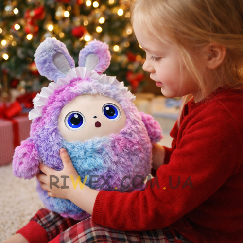 Интерактивная мягкая игрушка со встроенным искусственным интеллектом AI Chat GPT-4о Mimi Фиолетовый