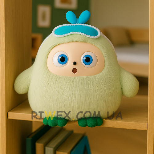 Інтерактивна м'яка іграшка з вбудованим штучним інтелектом AI Chat GPT-4о Yaya Зелений