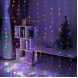 Світлодіодна святкова гірлянда водоспад 3×2 м, 240 LED, 220В Модель MA131, Мультиколір (ARSH)