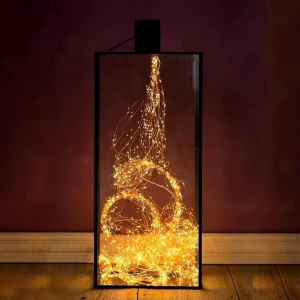 Світлодіодна гірлянда "Кінський хвіст" MA404warwhite 220v 500 LED 20 ниток, 2.5 м Теплий білий (ARSH)