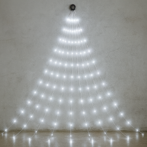 Світлодіодна гірлянда "Кінський хвіст" MA404white 220v 500 LED 20 ниток, 2.5 м Холодний білий (ARSH)