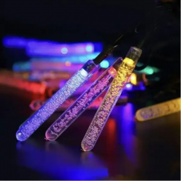 Декоративна гірлянда світлодіодні фігурки 220В "Бурульки" 5м 20 LED Мульти (ARSH)