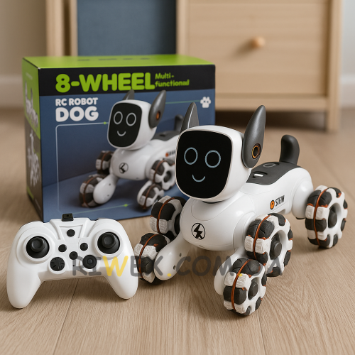 Інтерактивна іграшка танцюючий робот з музикою GB1066 8 "Wheel RC 360" підсвітка, музика (AX)