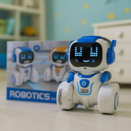 Інтерактивна іграшка-робот з музикою на пульті управління A101 «Robby» (AX)