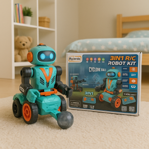 Дитячий конструктор-робот з пультом керування та музичними ефектами Robot Kit 3в1 ByJarda BC0103 220 деталей (AX)