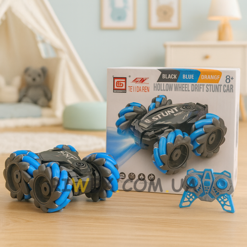 Радіокерована дитяча іграшка трюкова машинка-всюдихід з пультом управління Hollow Wheel Drift Stunt Car (CV-D500) (AX)