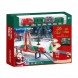 Детская игрушка новогодний рождественский поезд железная дорога «Merry Christmas» 9263-2C (AX)