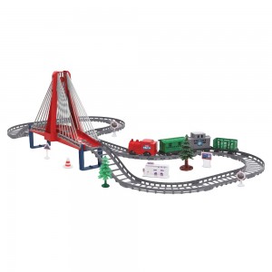 Детская игрушка новогодний рождественский поезд железная дорога «Merry Christmas» 9263-2C (AX) Детская игрушка новогодний рождественский поезд железная дорога «Merry Christmas» 9263-2C (AX)