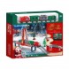Детская игрушка новогодний рождественский поезд железная дорога «Merry Christmas» 9263-1C (AX)