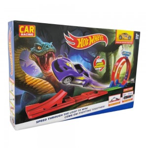 Дитячий ігровий набір гоночний трек з кільцями і стартом 6603 – Looping Track (AX)