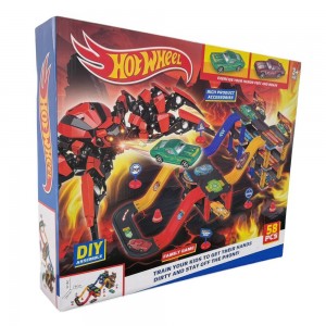 Детский игровой набор гоночная трасса с горками и паркингом Snake Garage 58 деталей T876-4 (AX) Детский игровой набор гоночная трасса с горками и паркингом Snake Garage 58 деталей T876-4 (AX)