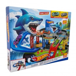 Детский игровой набор гоночная трасса с горками и паркингом Snake Garage 38 деталей T876-11 (AX)