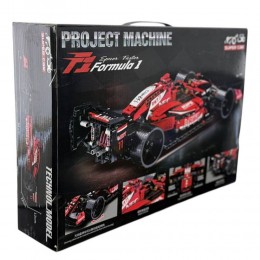 Блочний набір для збирання спортивного авто Building Block CD-209 з наліпками (AX)