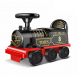 Дитяча іграшка електричний паровоз із залізницею для катання Retro Train Ride-On (AX)