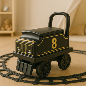 Дитяча іграшка вагончик до паровоза Retro Train Ride-On (AX) Дитяча іграшка вагончик до паровоза Retro Train Ride-On (AX)