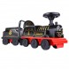 Дитячийа іграшка електропаровоз+вагончик із рейками для катання Retro Train Ride-On (AX)
