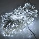 Новорічна декоративна вулична гірлянда прозорий дріт DRF 580 LED (50 метрів) 220В Білий