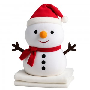 Іграшка-Плед Сніговик MALLOORY HOME (79-9/12130) трансформер (BOT)