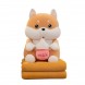 Детская игрушка-подушка MALLOORY HOME 79-9/12119 с пледом внутри Хаски Оранжевый (BOT)