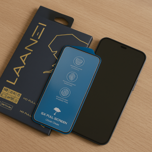 Захисне скло з олеофобним покриттям ULTRA+ 5X HD DUST FREE BOX Iphone 15 PRO MAX (AX)