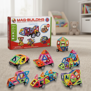 Универсальная развивающая игрушка магнитный конструктор Mag Building, 36 деталей (509) Универсальная развивающая игрушка магнитный конструктор Mag Building, 36 деталей (509)