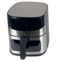 Аэрофритюрница Crownberg CB-5554 2000 Вт с антипригарной чашей 6.5 л Серый