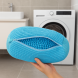 Мешок чехол для стирки обуви в стиральной машине 39х19 см Голубой Мешок чехол для стирки обуви в стиральной машине 39х19 см Голубой
