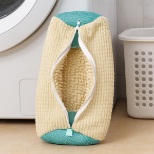 Мішок чохол для прання взуття в пральній машині 39х19 см Білий