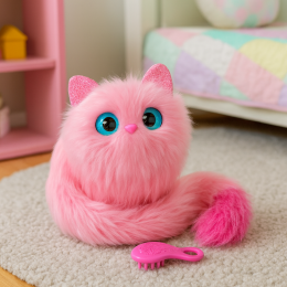 Игровой набор мягкая интерактивная игрушка Pom-Poms Pets Pomsies Patches (AHMD)