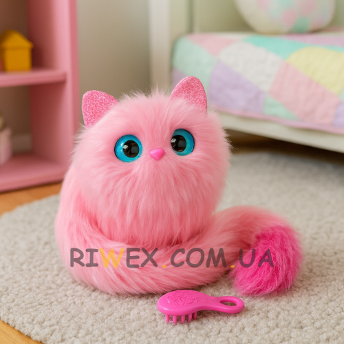 Игровой набор мягкая интерактивная игрушка Pom-Poms Pets Pomsies Patches (AHMD)