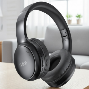 Бездротові навушники Bluetooth XO BE41 накладні з мікрофоном, Чорний (AX)