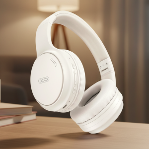 Бездротові навушники Bluetooth XO BE41 накладні з мікрофоном, Бежевий (AX)