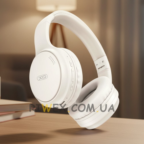 Беспроводные Bluetooth наушники XO BE41 накладные с микрофоном, Бежевый (AX)