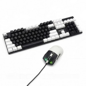 Комплект механическая геймерская клавиатура и мышка XSTRIKE X-1011  USB RGB 104 клавиш (206)