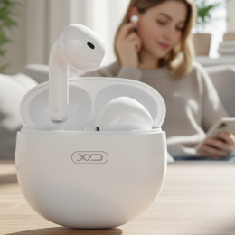 Беспроводные Bluetooth наушники TWS XO G14 вкладыши Android/Apple , Белый (AX)