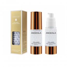 База-основа під макіяж Angeala з колагеном та дозатором 35 мл (AX)