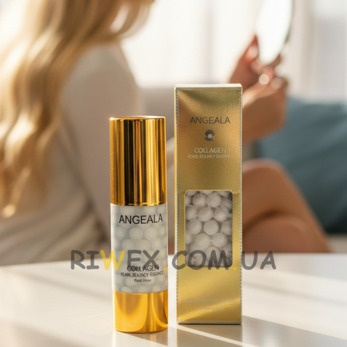 База-основа під макіяж Angeala з колагеном та дозатором 35 мл (AX)
