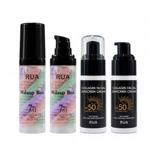 База під макіяж із триколірною формулою RUA Three Color Rainbow SPF 50 (AX)