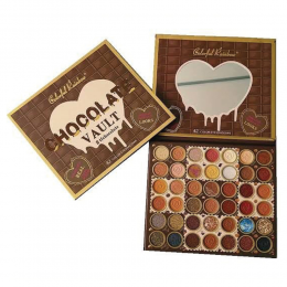 Тіні для повік "CHOCOLATE" палетка на 42 відтінки, суха текстура (AX)