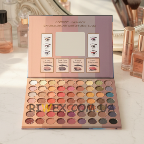 Професійний набір тіней для повік IGOODCO, палітра на 63 кольори (AX)
