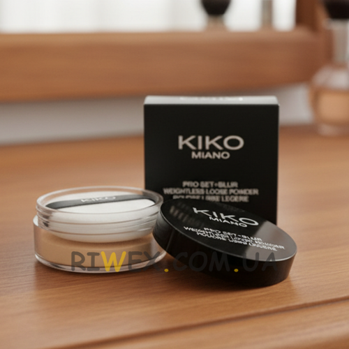 Розсипчаста матова пудра для обличчя Kiko Milano Matte Loose Powder (AX) 