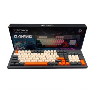 Мембрана клавіатура XSTRIKE X-1016 RGB USB (206)