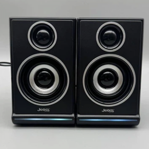 Колонки для ПК JEDEL S-578 RGB USB + Jack 3.5 мм, чёрные, 6 Вт (206)